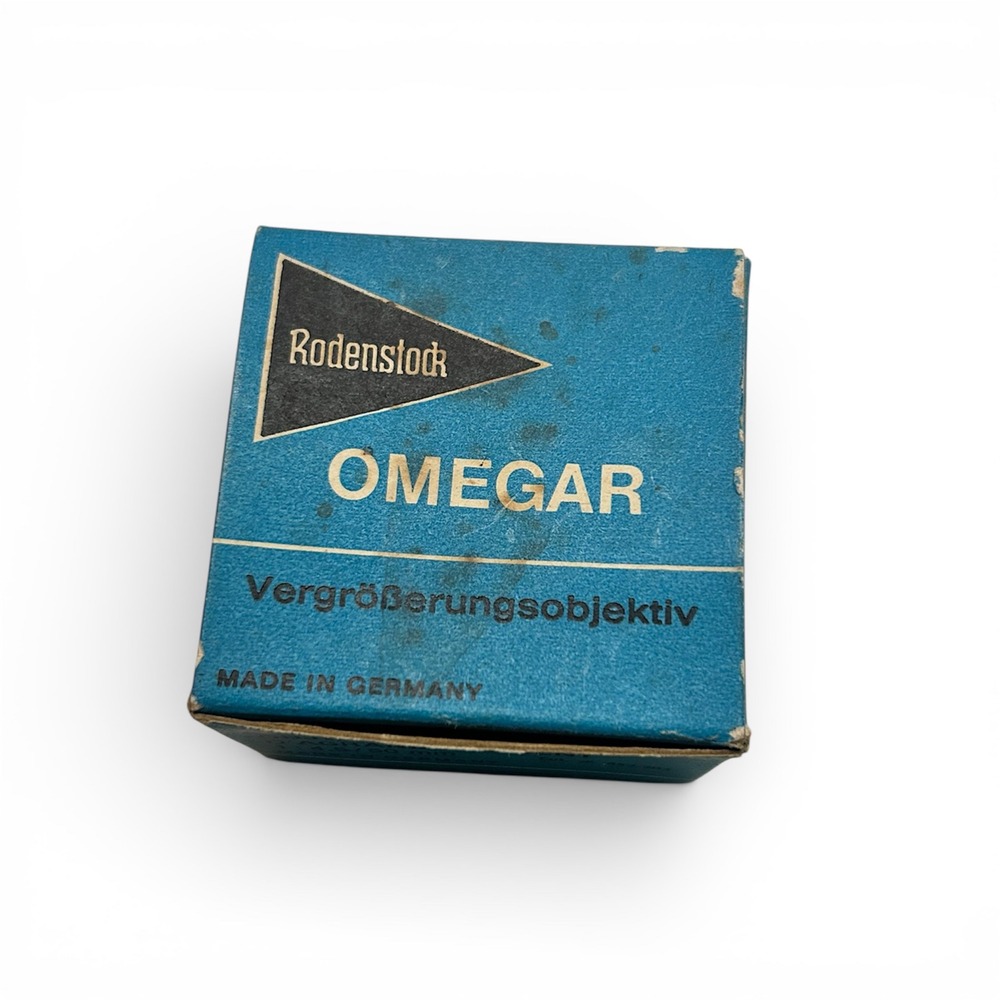 Rodenstock Omegar 50mm f/4.5 Enlarging Lens Vintage German Darkroom 452-203 Box